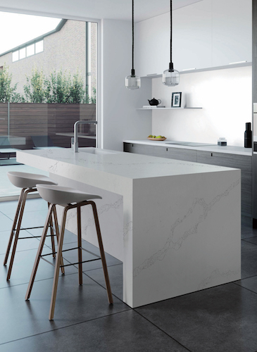 VENATO QUARTZ ISLAND FEATURE P